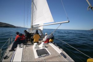 Sailing through Corryvreckan